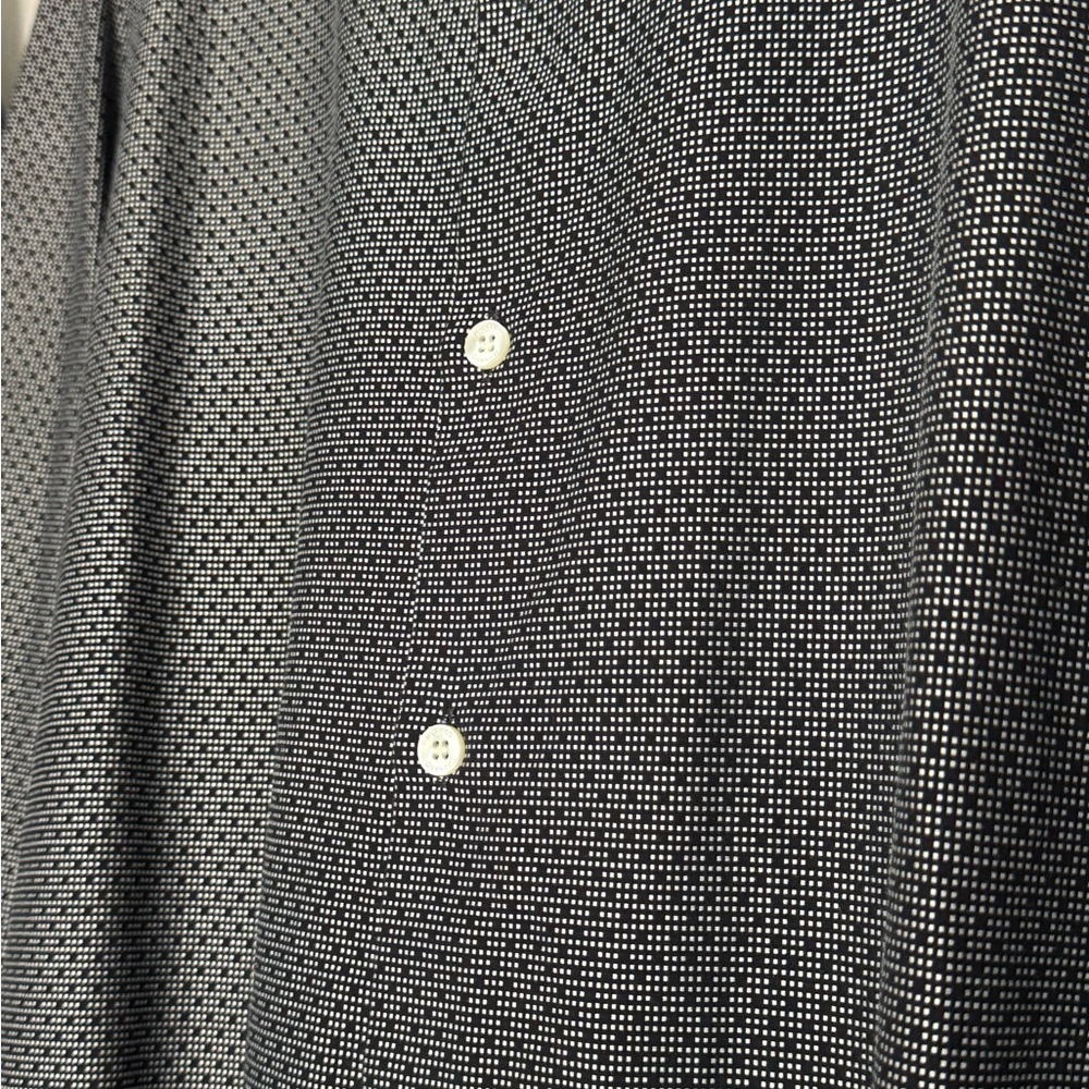 Murano Black and White Micro Dot Shirt